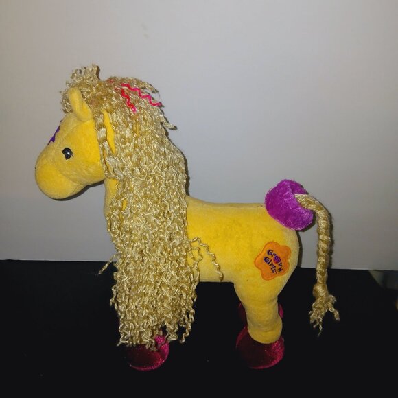 Calypso Poseable Plush Horse pony for Groovy Girls Dolls - Manhattan Toy Co - Picture 4 of 7